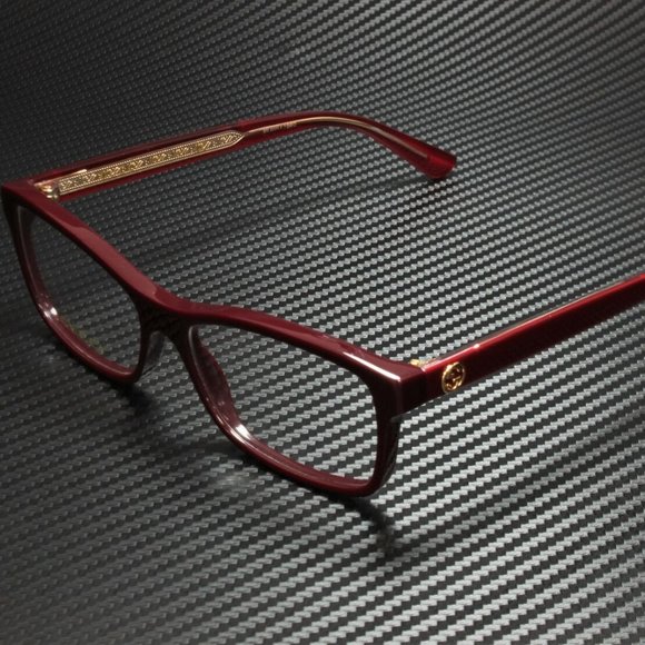 Gucci Burgundy 54mm Eyeglasses - Picture 1 of 3